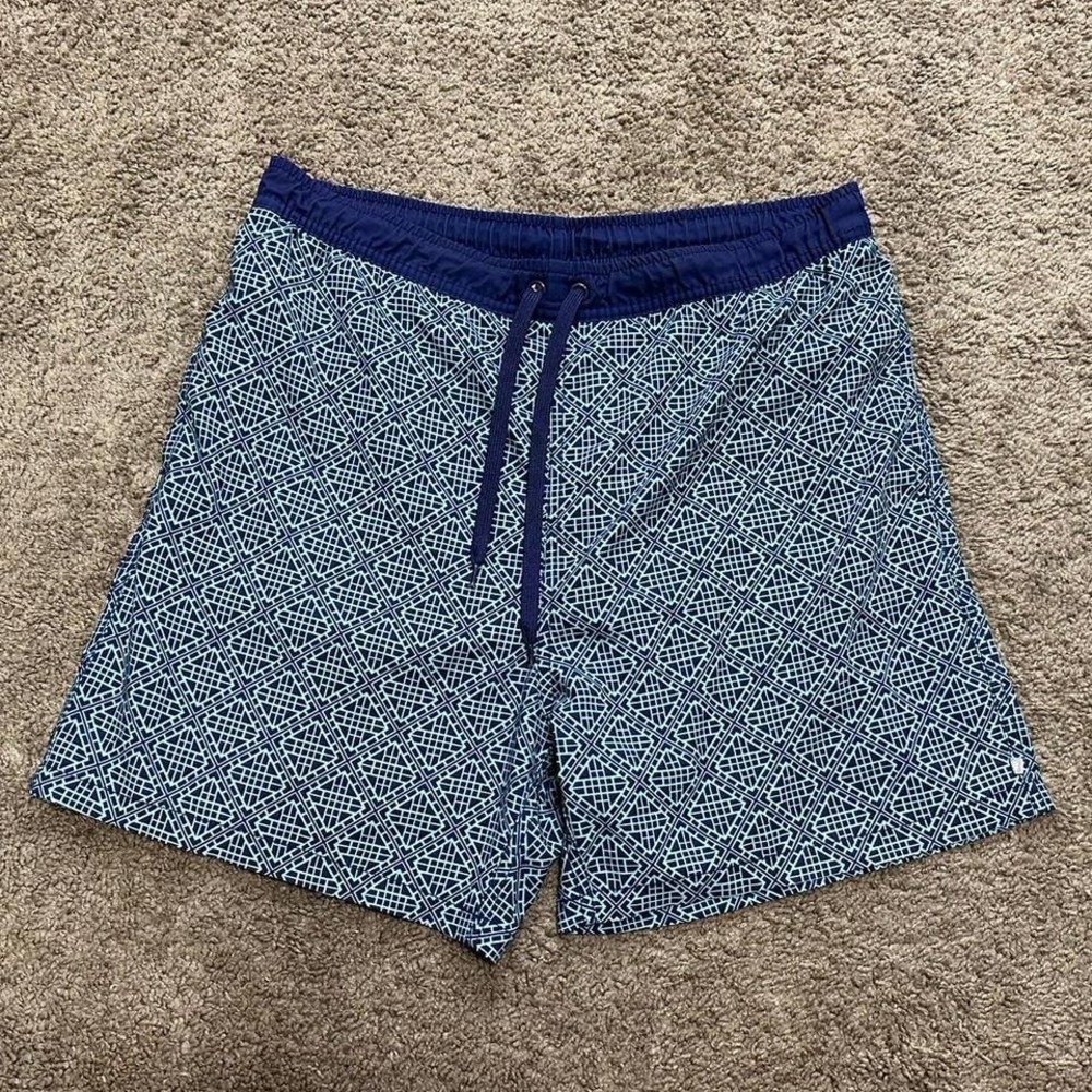 Vintage Quiksilver surfing‎ blue swim trunks Mens Size XL #swimwear #beachwear
